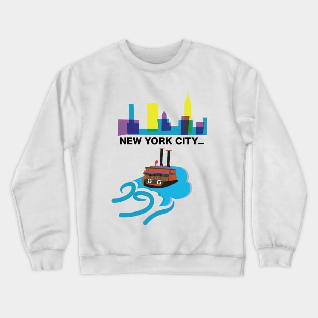 New York City Crewneck Sweatshirt by nickemporium1